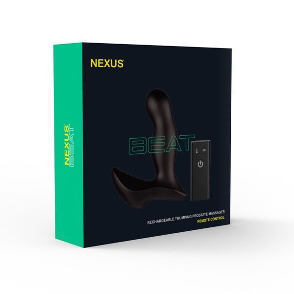 Масажер простати Nexus Beat з пульсуючою перлиною і вібрацією SO4804