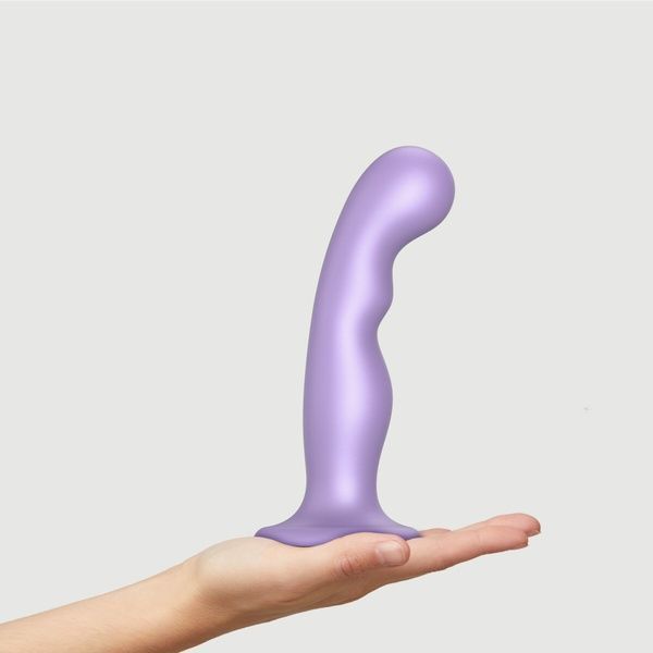 Насадка для страпона Strap-On-Me Dildo Plug P&G Lilas Metallic L SO9004