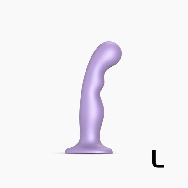 Насадка для страпона Strap-On-Me Dildo Plug P&G Lilas Metallic L SO9004