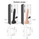 Фалоімітатор, що кінчає Strap-On-Me Squirting Cum Dildo Realistic Black, діам. 3,9 см, силікон SO9014 4
