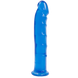 Фалоімітатор Doc Johnson Jelly Jewels Dong & Suction Cup Blue, діаметр 3,6 см, антибактеріальний ПВХ SO2006