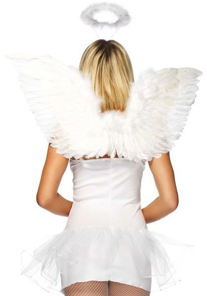 Leg Avenue Angel Accessory Kit White SO7945