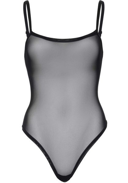 Боді Leg Avenue Cami bodysuit with thong Black XL SO9166