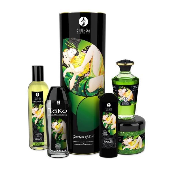 Подарунковий набір Shunga GARDEN OF EDO Organic: розслаблювальний аромат зеленого чаю SO2560