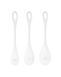 Набір йоні намистин Satisfyer Yoni Power 1 White, діаметр 2-2,5-3см, вага 22-46-74 г SO6735