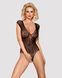 Бодістокінг із великої сітки з мереживом Obsessive B112 teddy XL/XXL, чорний, з доступом SO7202 1