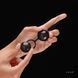Вагінальні кульки LELO Luna Beads Noir Black, зміщений центр ваги, діаметр 2,9 см, 2х37 г SO8685 4