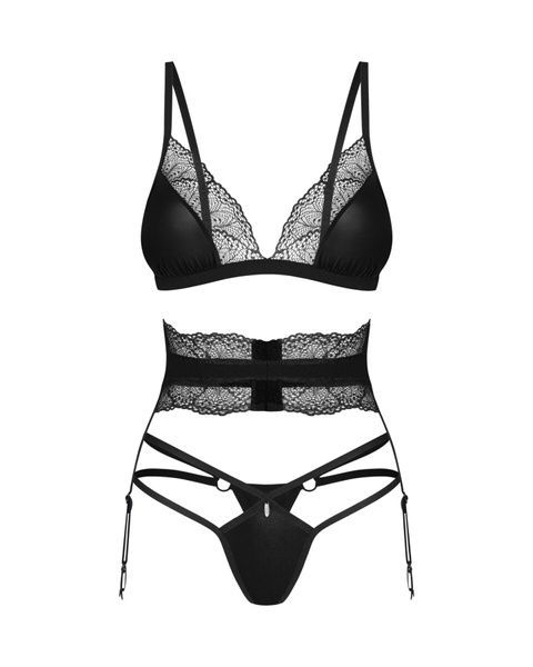 Комплект Obsessive Lobellis 3-pcs set XS/S SX1017 фото