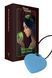 Мінівібратор &laquo;Сердечко&raquo; FairyGasm PleasureStone blue, 9 режимів, на шнурку SX0643 1