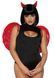Leg Avenue Marabou feather devil wings Red SO7946 4
