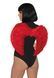 Leg Avenue Marabou feather devil wings Red SO7946 3