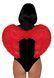Leg Avenue Marabou feather devil wings Red SO7946 2