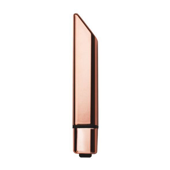 Мощный минивибратор Rocks Off Bamboo Rose Gold 10BBRB фото