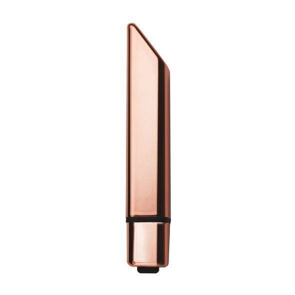 Мощный минивибратор Rocks Off Bamboo Rose Gold 10BBRB фото