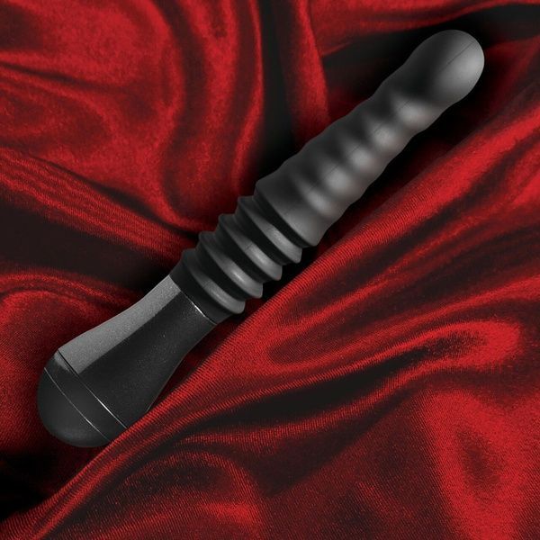Пульсатор Temptasia by Blush - Lazarus Thrusting Dildo - Black SO8836