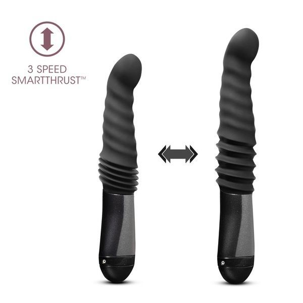 Пульсатор Temptasia by Blush - Lazarus Thrusting Dildo - Black SO8836