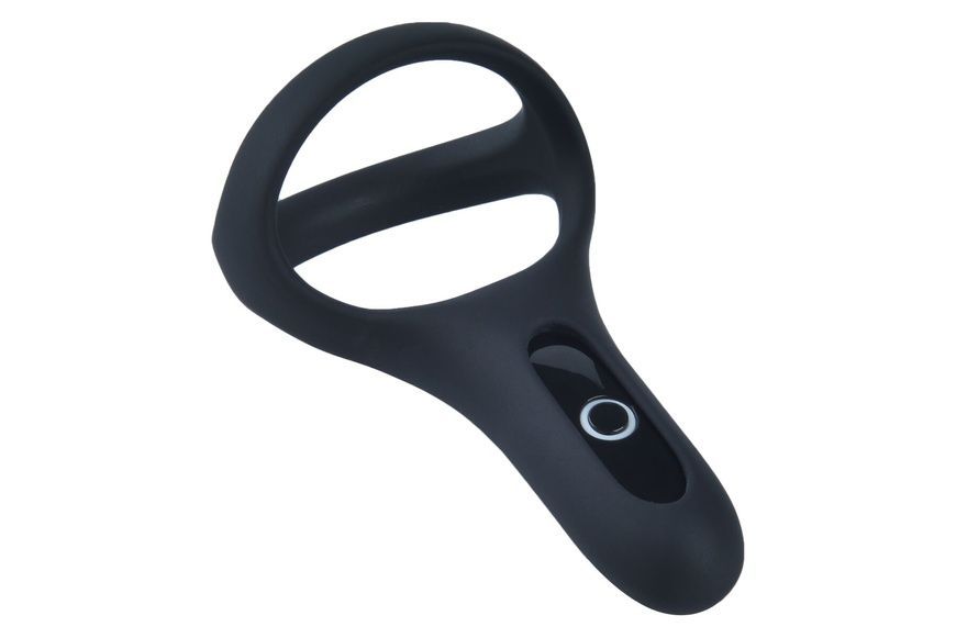 Подвійне ерекційне кільце Fun Town Rise Black, керування зі смартфона SO5747