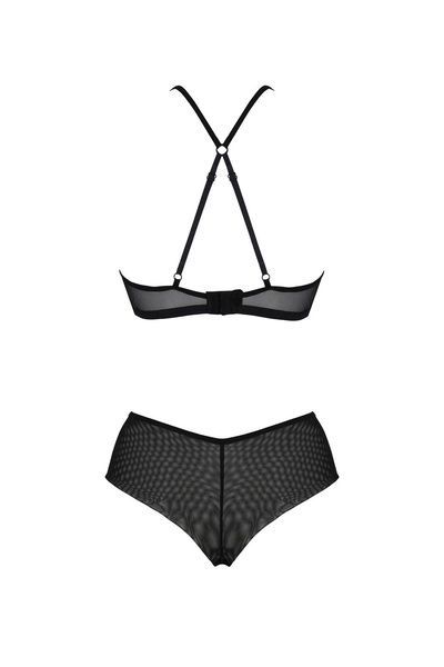 Комплект Passion KERRIA BIKINI black, L/XL, бралет і трусики-бікіні SX0482