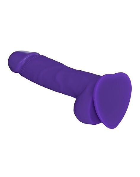 Реалістичний фалоімітатор Strap-On-Me SOFT REALISTIC DILDO Violet - Size XL SO4525