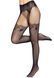 Leg Avenue Fishnet tights with backseam Black O/S SO8581 3
