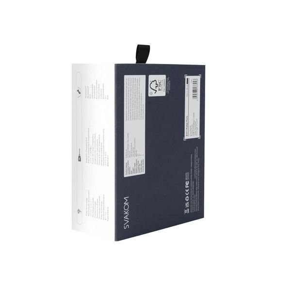 Вакуумний кліторальний стимулятор Svakom Pulse Pure Navy Blue, 5 режимів, 5 інтенсивностей у кожному SO6994