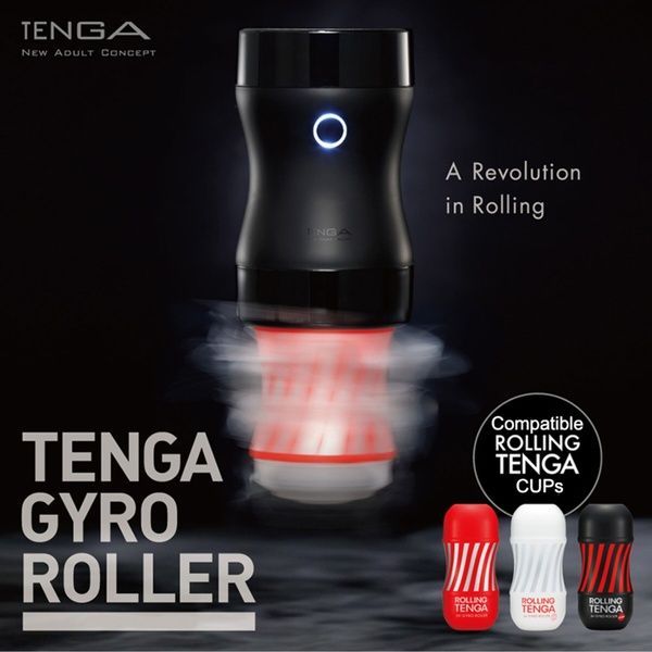 Мастурбатор Tenga Rolling Tenga Gyro Roller Cup Gentle, новий рельєф для стимуляції обертанням SO7329