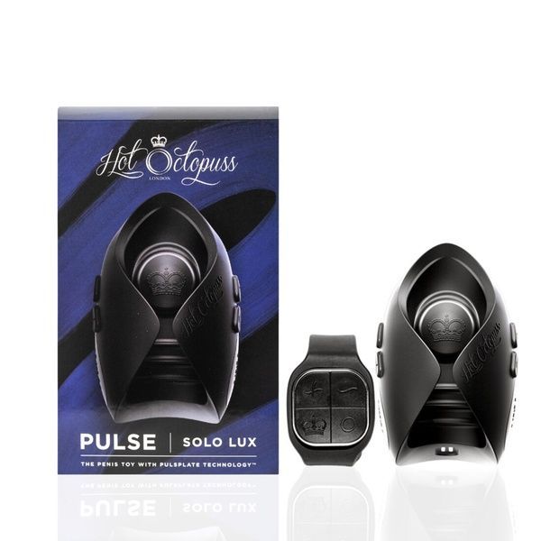 Мастурбатор Hot Octopuss PULSE SOLO LUX, пульсація, використання без рук SO8722