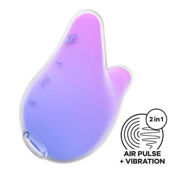 Вакуумний кліторальний стимулятор Satisfyer Mermaid Vibes Violet/Pink SX1219