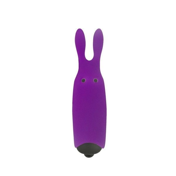 Віброкуля Adrien Lastic Pocket Vibe Rabbit Purple зі стимулювальними вушками AD33483