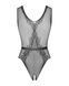 Сетчатый бодистокинг с доступом Obsessive B115 teddy S/M/L, черный SO7204 фото 6