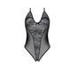 Боді з ажурним декором та відкритим кроком Ursula Body black L/XL &mdash; Passion SO5829 3
