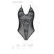 Боді з ажурним декором та відкритим кроком Ursula Body black L/XL &mdash; Passion SO5829 5