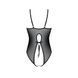 Боді з ажурним декором та відкритим кроком Ursula Body black L/XL &mdash; Passion SO5829 4