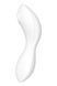 Вакуумний смарт-стимулятор із вібрацією Satisfyer Curvy Trinity 5 (White), керування зі смартфона SO6725 4