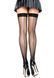 Чулки-сетка со швом Leg Avenue Backseam Thigh Highs Black, one size SO7908 фото 1