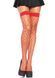 Leg Avenue Fence Net Thigh Highs OS Red SO7989