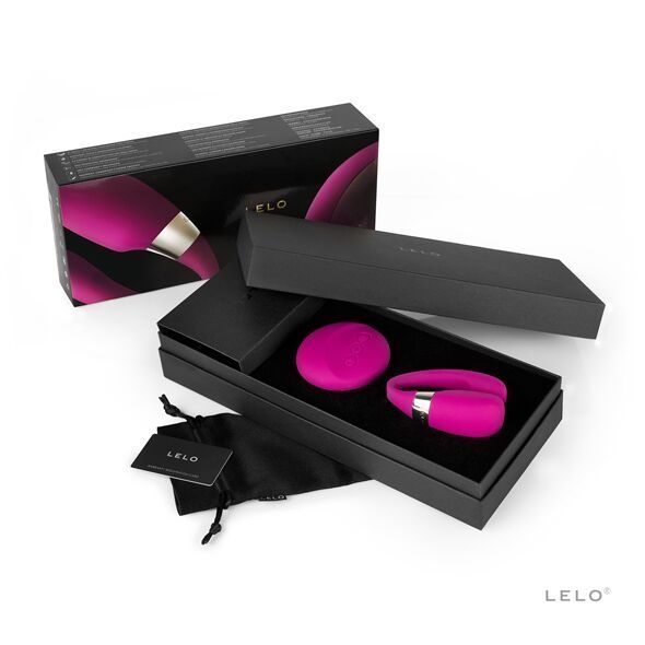 Вібратор для пар LELO Tiani 3 Cerise, 2 мотори, пульт ДК SO8115