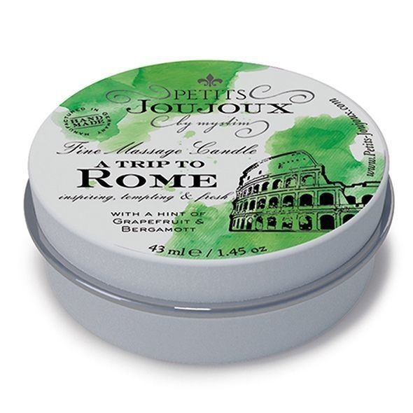 Масажна свічка Petits Joujoux - Rome - Grapefruit and Bergamott (43 мл) з афродизіаками SO3172