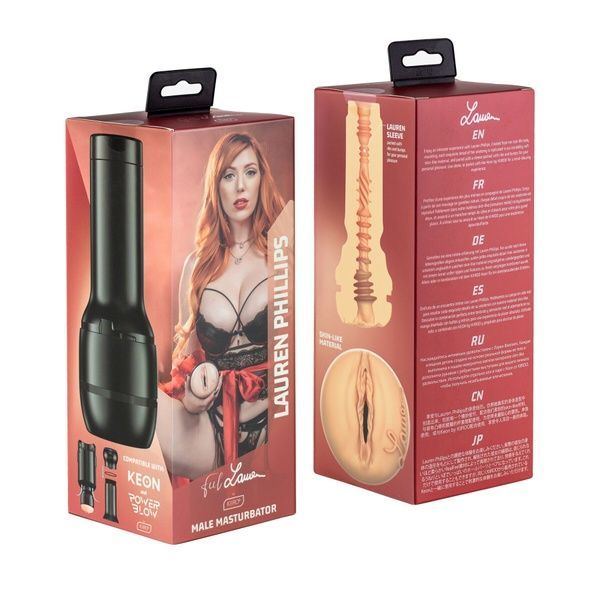 Мастурбатор Kiiroo Feel Lauren Phillips PBC совместим с PowerBlow и Keon SO9365 фото