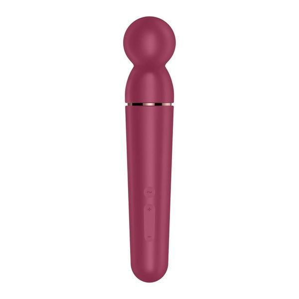 Вібромасажер Satisfyer Planet Wand-er Blue/Rosegold, дуже потужний, бездротовий SO8781