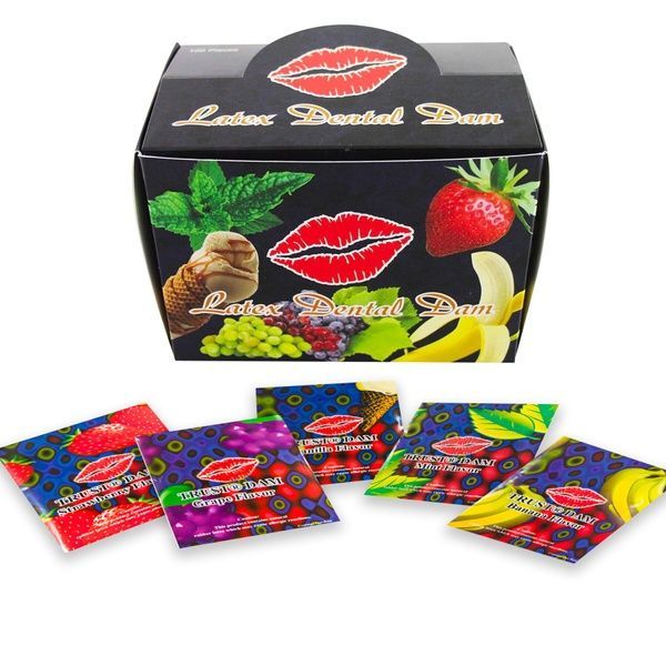 Набір латексних серветок Latex Dental Dams Assorted 100 шт SX1260