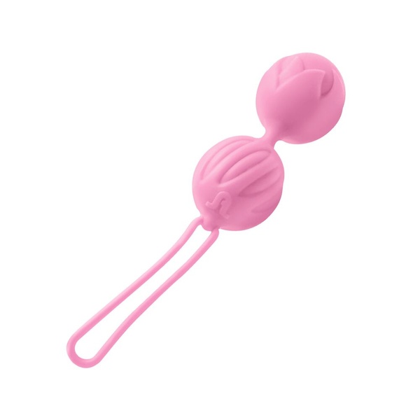Вагінальні кульки Adrien Lastic Geisha Lastic Balls Mini Pink (S), діаметр 3,4 см, маса 85 г AD40431