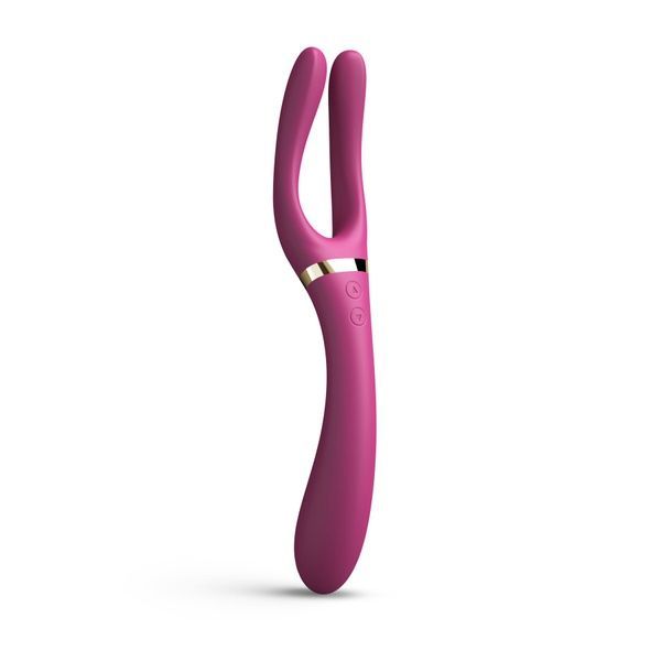 Вібратор-стимулятор Dorcel INFINITE JOY PLUM, багатофункціональний, унісекс SO7380