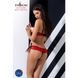 Комплект білизни CHERRY SET OpenBra red L/XL - Passion Exclusive: відкритий ліф, трусики-спідничка PS25507 4