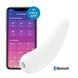 Вакуумний кліторальний стимулятор Satisfyer Curvy 2+ White з керуванням через інтернет SO3783