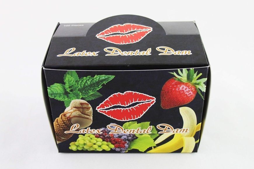 Набір латексних серветок Latex Dental Dams Assorted 100 шт SX1260