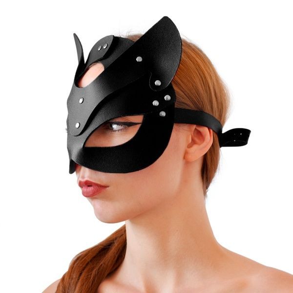 Маска Кішечки Art of Sex - Cat Mask, Чорний SO7479