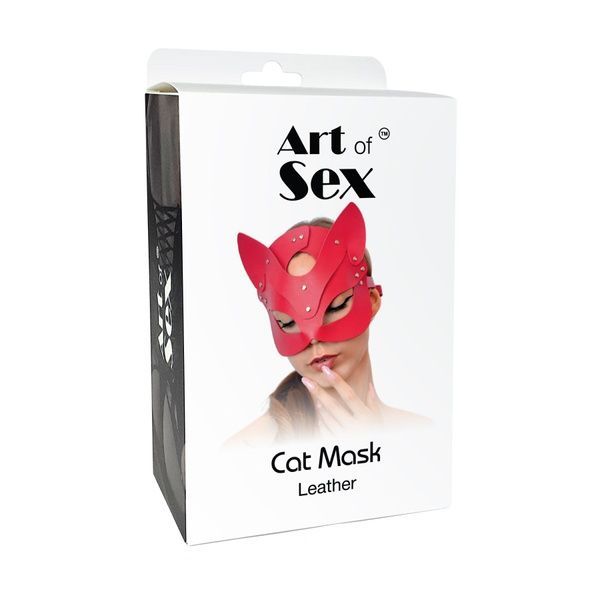 Маска Кішечки Art of Sex - Cat Mask, Чорний SO7479