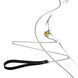 Металлическая анальная пробка Art of Sex Metal Anal Plug with Leash size S с поводком SO6176 фото 2