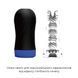 Мастурбатор Tenga Air-Tech Twist Ripple Blue с изменяемой тугостью обхвата, эффект глубокого минета SO1422 фото 3